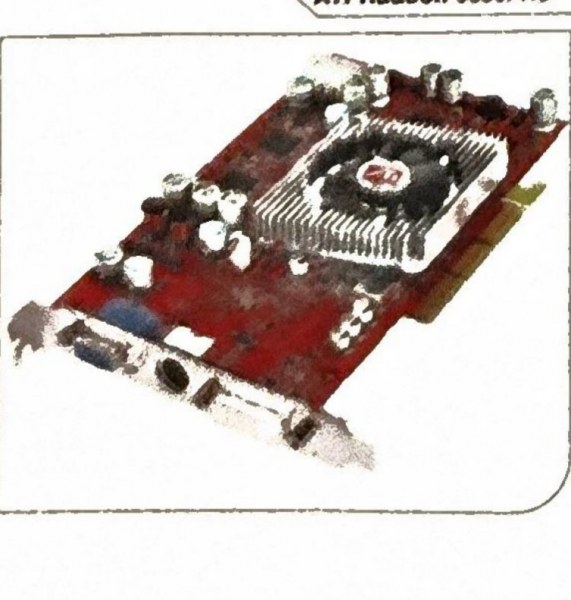 Видеокарта ATI Radeon 9800 PRO