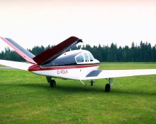 Лёгкий самолёт с V-образным хвостом