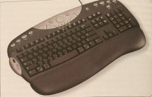 Эргономичная мультимедийная клавиатура Logitech
