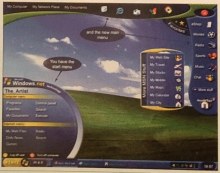 Концепт интерфейса Windows Longhorn, 2003
